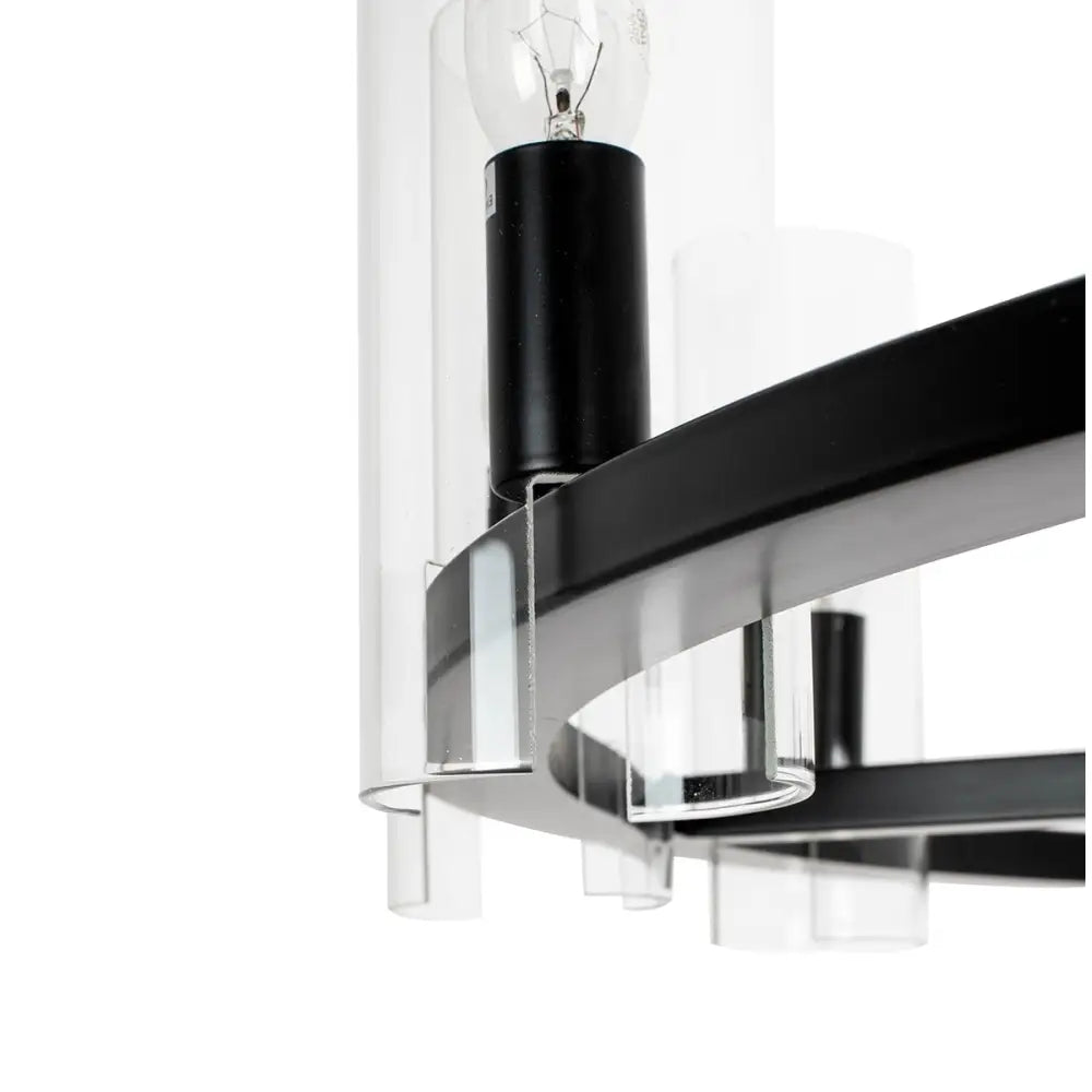 KARE taklampa CANDEL CROWN svart - glasskärmar - produktbild av Nyheter ej översatt från Kare Design | Arvande