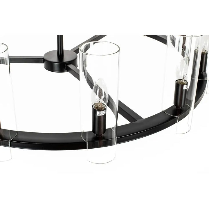 KARE taklampa CANDEL CROWN svart - glasskärmar - produktbild av Nyheter ej översatt från Kare Design | Arvande