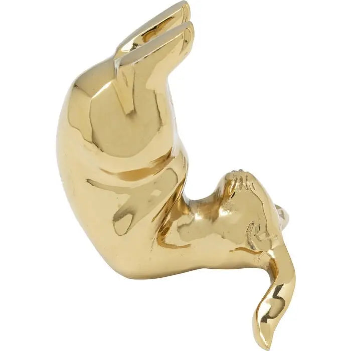 KARE YOGA BUNNY dekoration 10 cm guld - produktbild av Nyheter ej översatt från Kare Design | Arvande