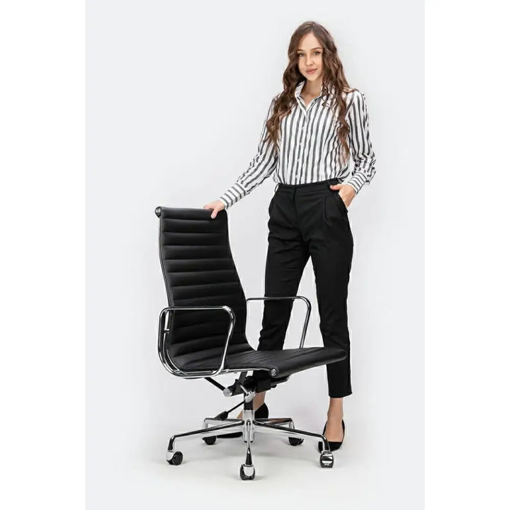 Kontorsstol AERON PRESTIGE PLUS Krom Och Svart – produktbild av Nyheter KINGHOME ej översatt från King Home | Arvande