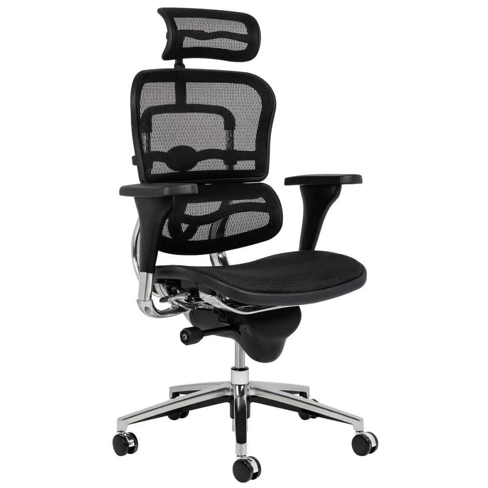 Kontorsstol - ERGO, Ergonimisk, Svart - produktbild av [MGO] Import King Home från King Home | Arvande