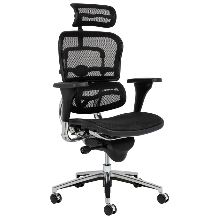Kontorsstol - ERGO, Ergonimisk, Svart - produktbild av [MGO] Import King Home från King Home | Arvande
