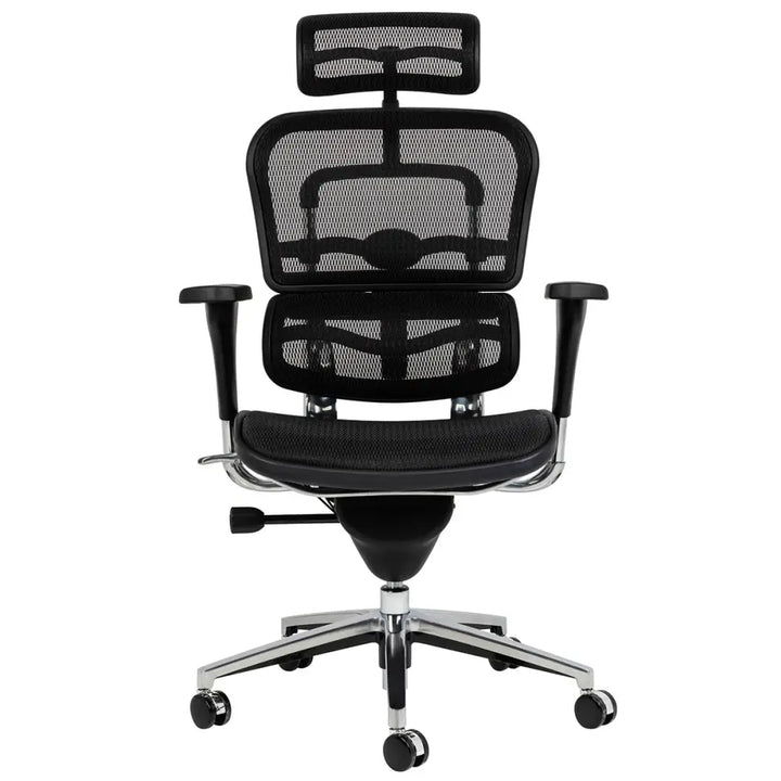 Kontorsstol - ERGO, Ergonimisk, Svart - produktbild av [MGO] Import King Home från King Home | Arvande