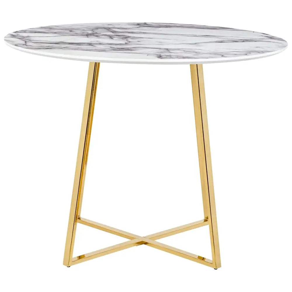 Matbord - CARAT 100, guld - produktbild av Matbord från King Home | Arvande