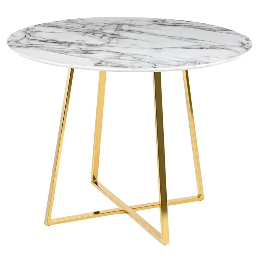 Matbord - CARAT 100, guld - produktbild av Matbord från King Home | Arvande