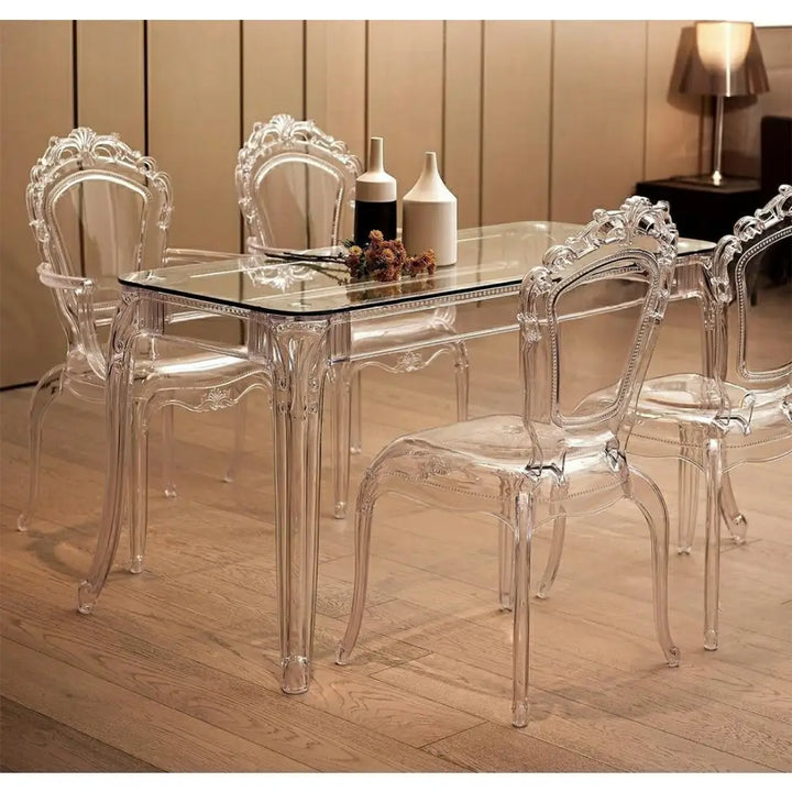 Matbord - KING 120, transparent - produktbild av [MGO] Import King Home från King Home | Arvande