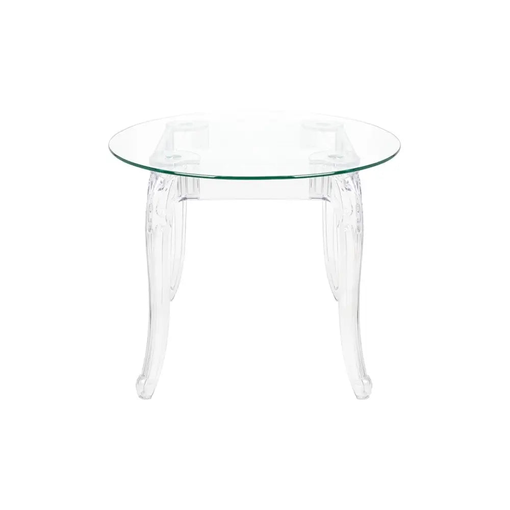 Matbord - KING ROUND 90, transparent - produktbild av Matbord från King Home | Arvande