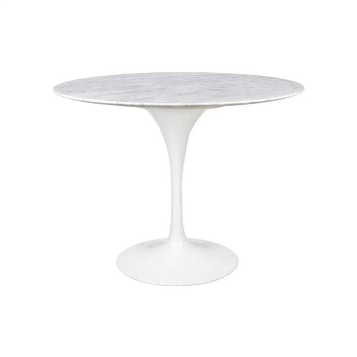Matbord - TULIP MARBLE 100, italiensk Carrara-marmor - produktbild av Matbord från King Home | Arvande