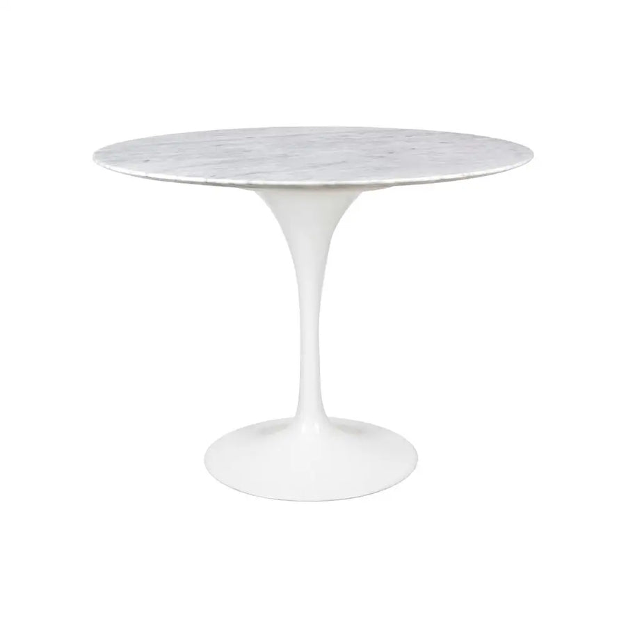 Matbord - TULIP MARBLE 100, italiensk Carrara-marmor - produktbild av Matbord från King Home | Arvande