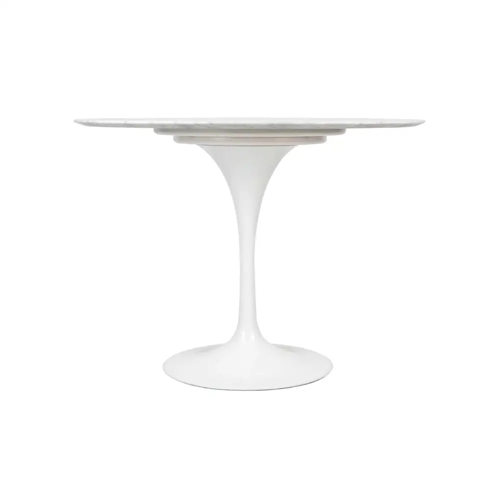 Matbord - TULIP MARBLE 100, italiensk Carrara-marmor - produktbild av Matbord från King Home | Arvande