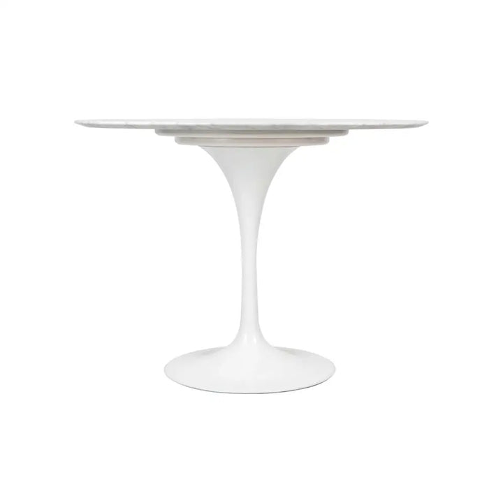 Matbord - TULIP MARBLE 100, italiensk Carrara-marmor - produktbild av Matbord från King Home | Arvande
