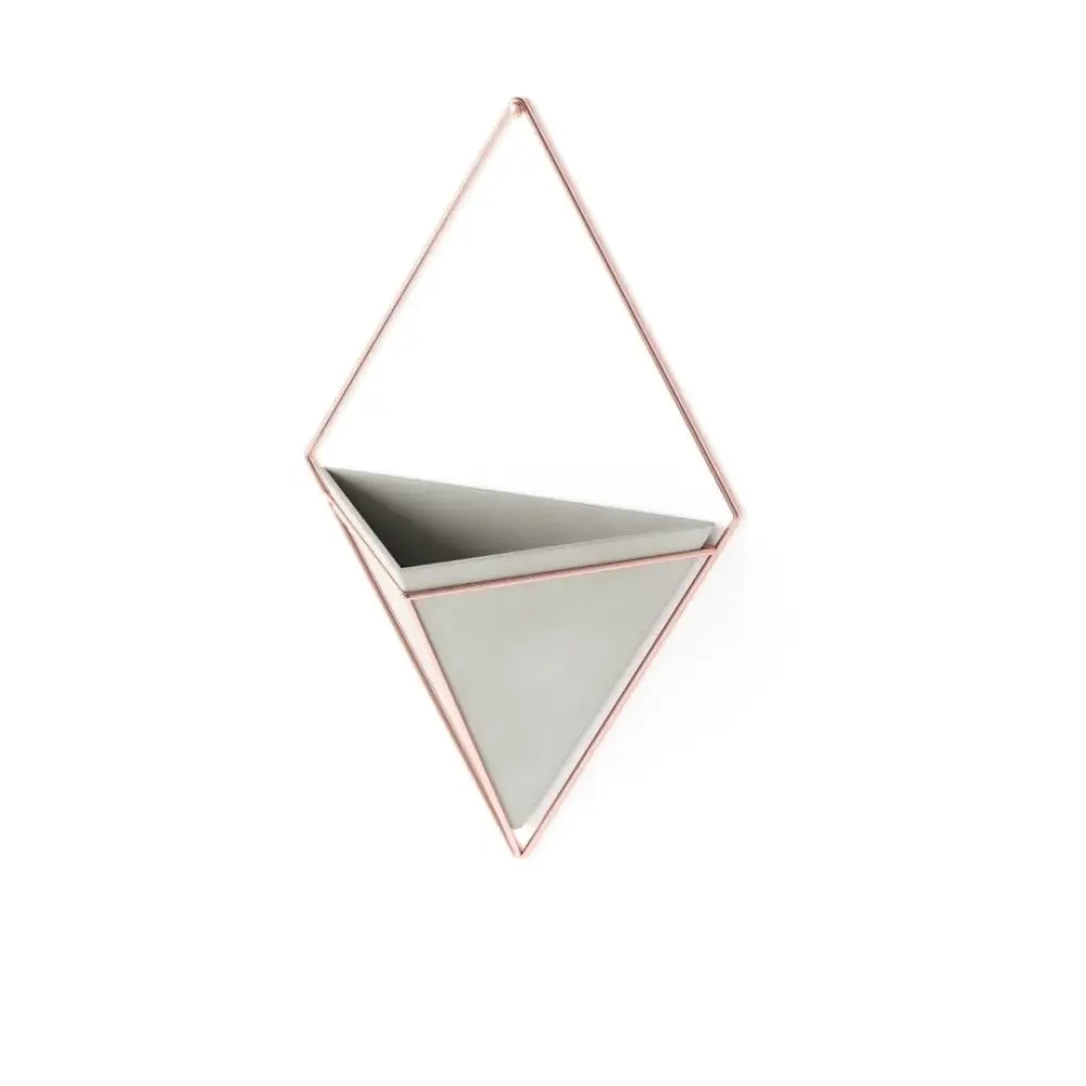 Miniväggkrukor 2 st UMBRA - TRIGG L, beige – produktbild av Dekoration från Umbra | Arvande