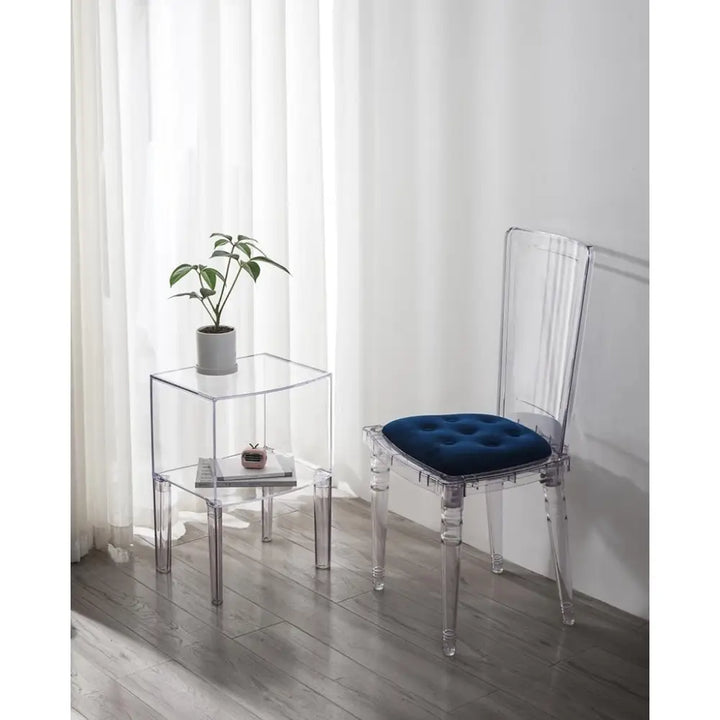 Nattduksbord - VISION, transparent – produktbild av [MGO] Import King Home från King Home | Arvande