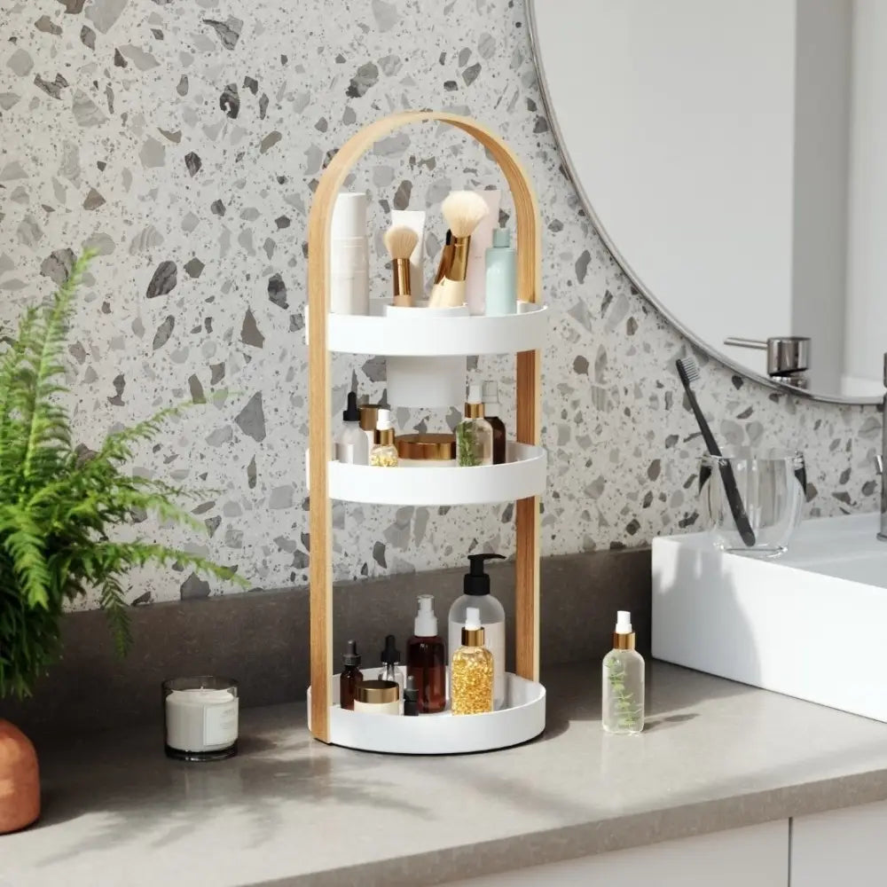 Organizer UMBRA - BELLWOOD, vit - produktbild av Organizers & papperskorgar från Umbra | Arvande