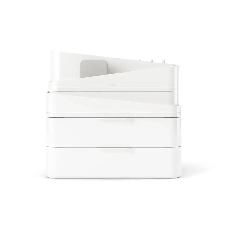 Organizer UMBRA - GLAM LARGE, vit – produktbild av Organizers & papperskorgar från Umbra | Arvande