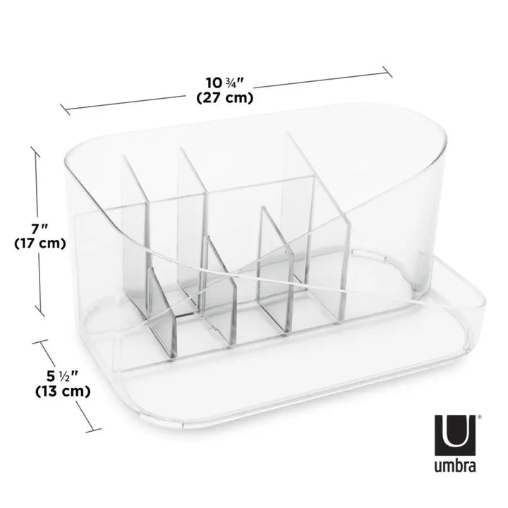 Organizer UMBRA - GLAM, transparent - produktbild av Organizers & papperskorgar från Umbra | Arvande