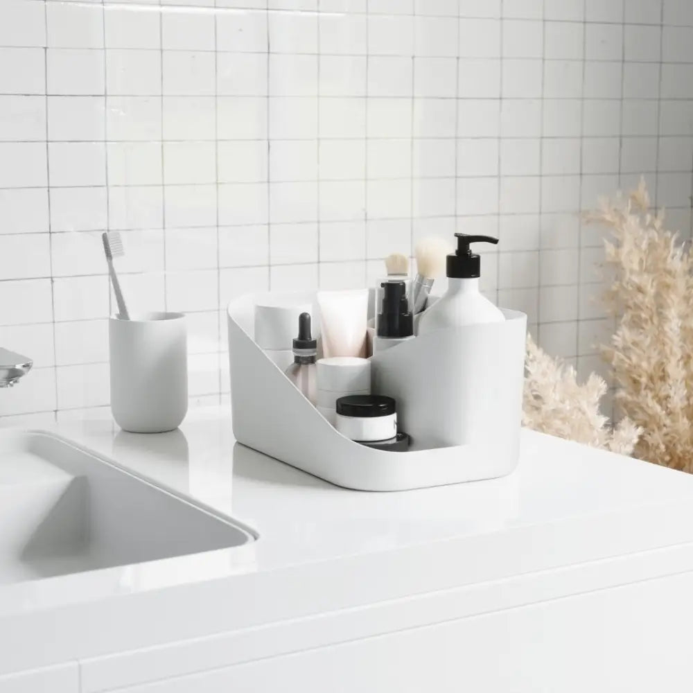 Organizer UMBRA - GLAM, vit/grå – produktbild av Organizers & papperskorgar från Umbra | Arvande