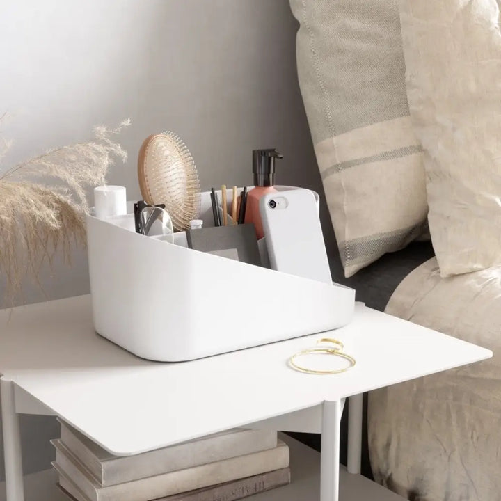 Organizer UMBRA - GLAM, vit/grå – produktbild av Organizers & papperskorgar från Umbra | Arvande