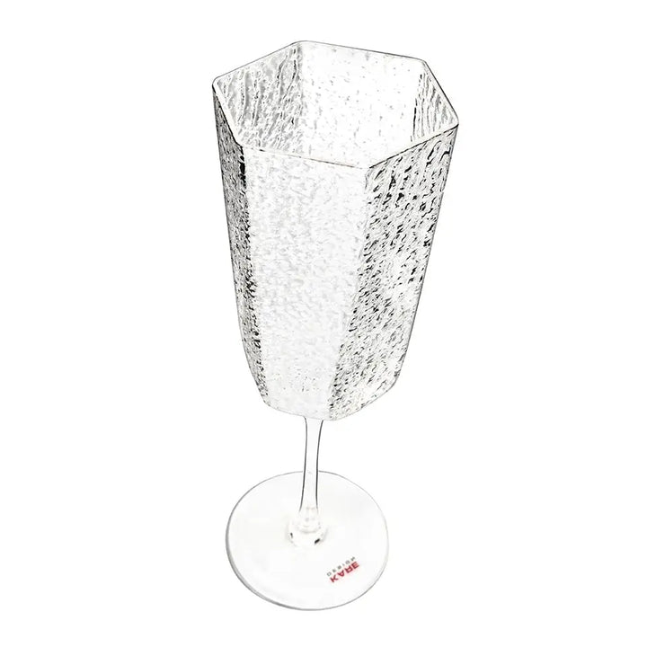 Rödvinsglas KARE DESIGN - CASCATA, transparent, 440 ml - produktbild av Inredning från Kare Design | Arvande