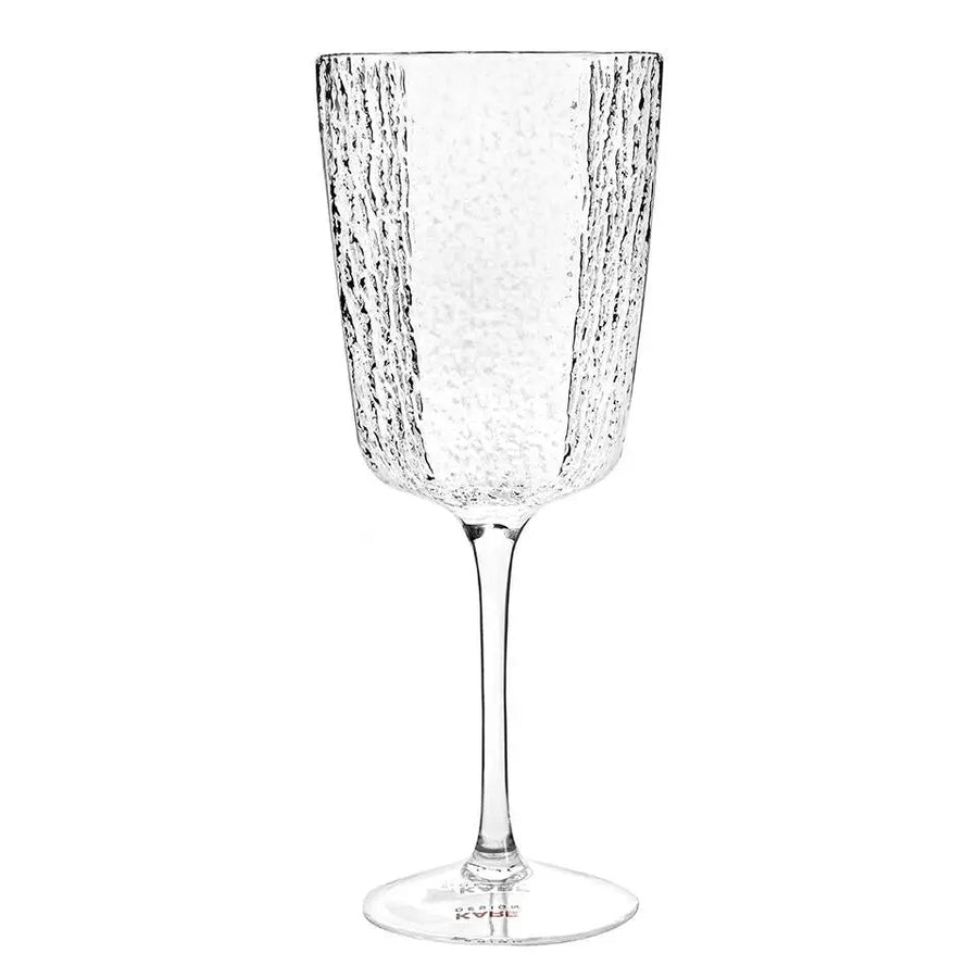 Rödvinsglas KARE DESIGN - CASCATA, transparent, 440 ml - produktbild av Inredning från Kare Design | Arvande