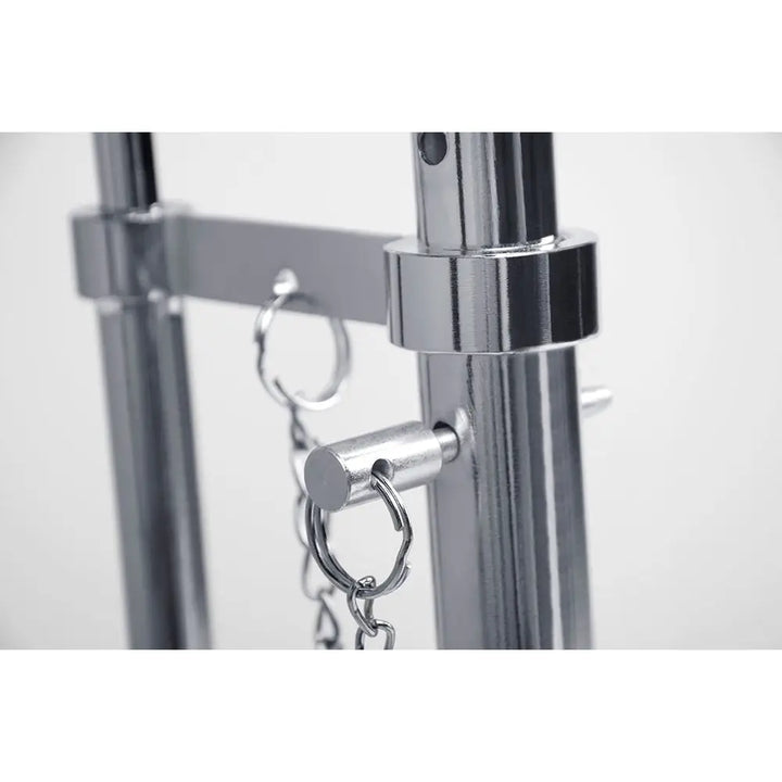 Sidobord - GREY, chrome – produktbild av Sidobord från King Home | Arvande