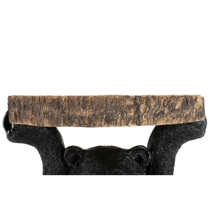 Sidobord KARE DESIGN - BEAR, 53x33 cm, trä / svart - produktbild av Sidobord från Kare Design | Arvande