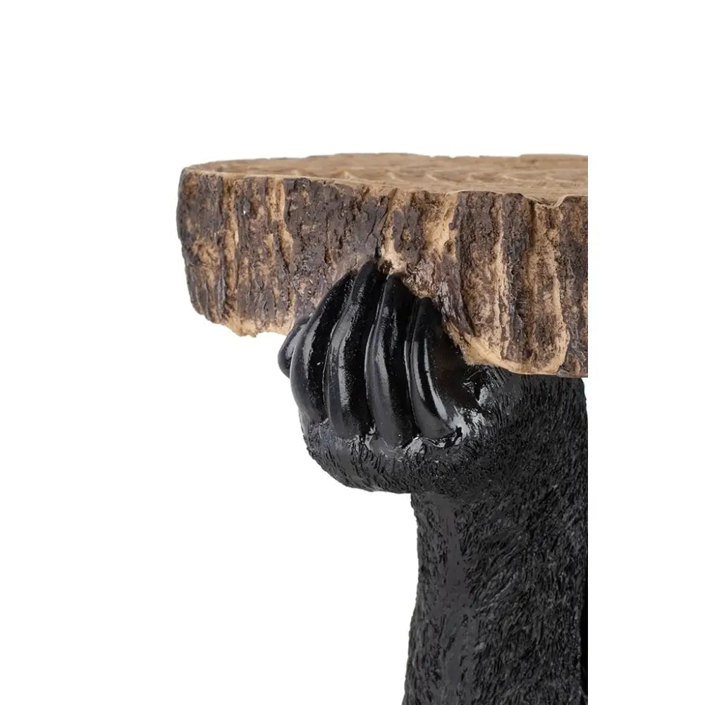 Sidobord KARE DESIGN - BEAR, 53x33 cm, trä / svart - produktbild av Sidobord från Kare Design | Arvande