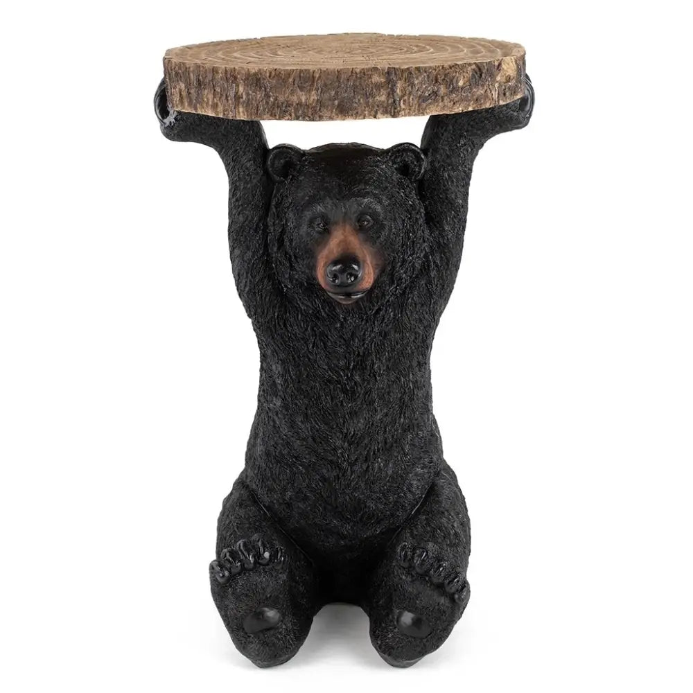 Sidobord KARE DESIGN - BEAR, 53x33 cm, trä / svart - produktbild av Sidobord från Kare Design | Arvande