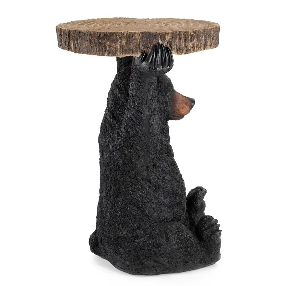 Sidobord KARE DESIGN - BEAR, 53x33 cm, trä / svart - produktbild av Sidobord från Kare Design | Arvande