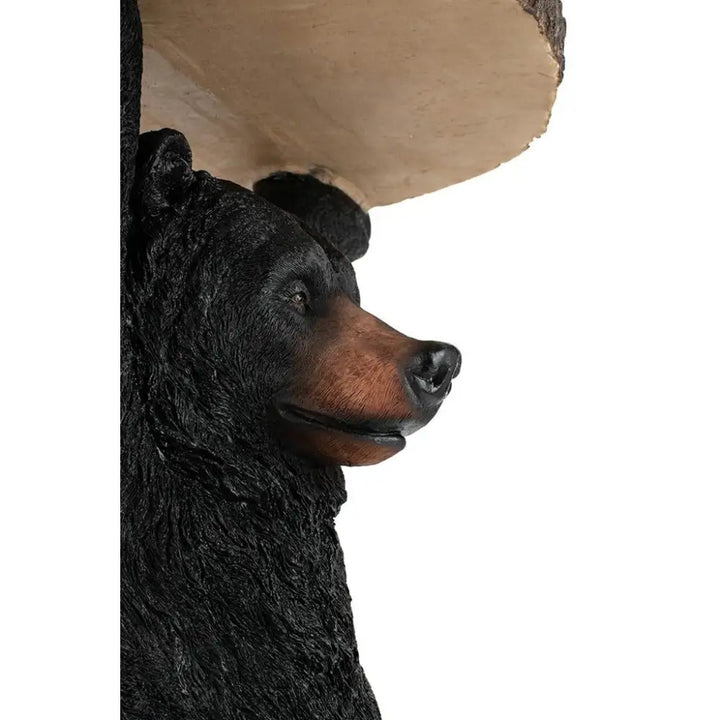Sidobord KARE DESIGN - BEAR, 53x33 cm, trä / svart - produktbild av Sidobord från Kare Design | Arvande