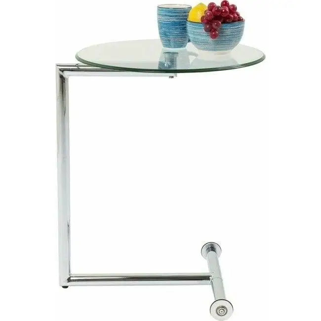 Sidobord KARE DESIGN - EASY LIVING 46, transparent – produktbild av Sidobord från Kare Design | Arvande