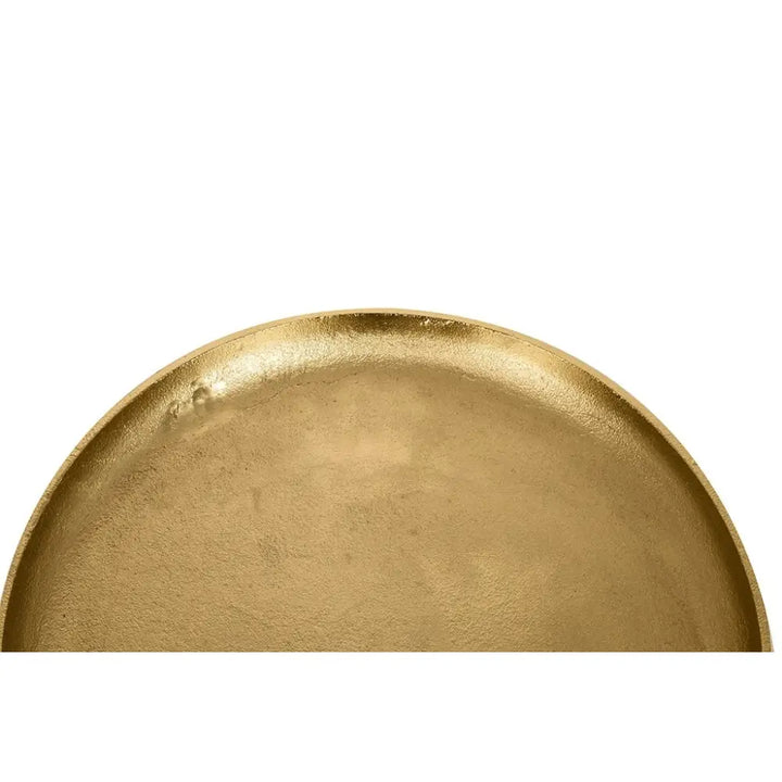 Sidobord KARE DESIGN - PLATEAU UNO 45, guld - produktbild av Bord från Kare Design | Arvande