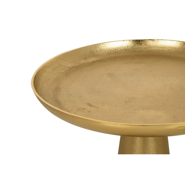 Sidobord KARE DESIGN - PLATEAU UNO 45, guld - produktbild av Bord från Kare Design | Arvande