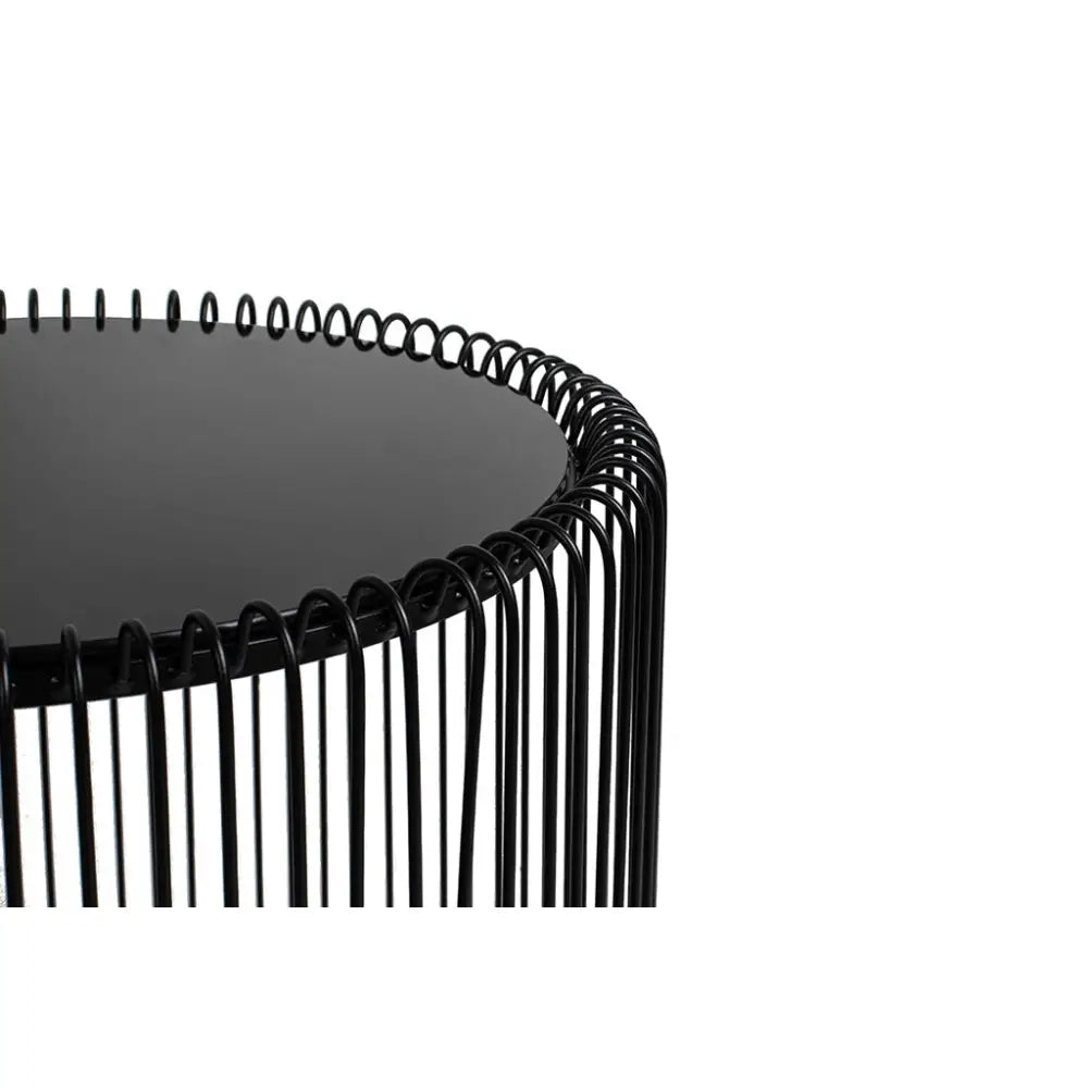 Sidobord KARE - WIRE 44 cm, svart, 2-set - produktbild av Nyheter ej översatt från Kare Design | Arvande