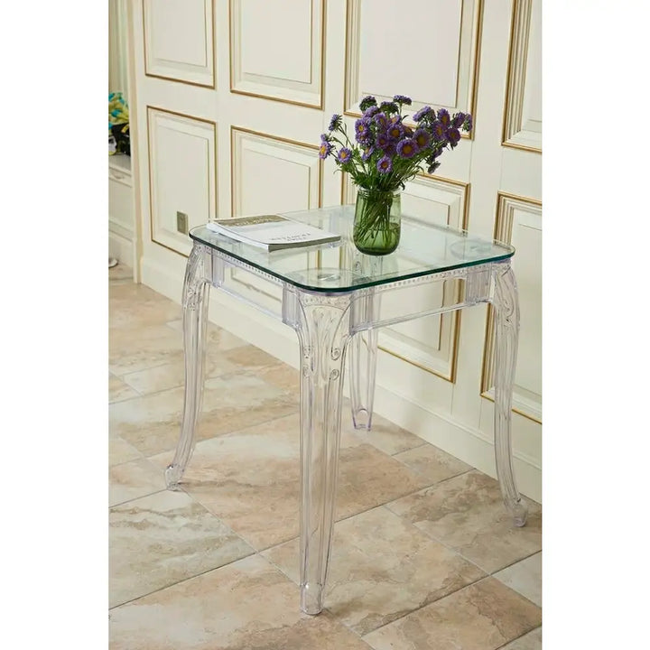 Sidobord - KING 60, transparent – produktbild av [MGO] Import King Home från King Home | Arvande