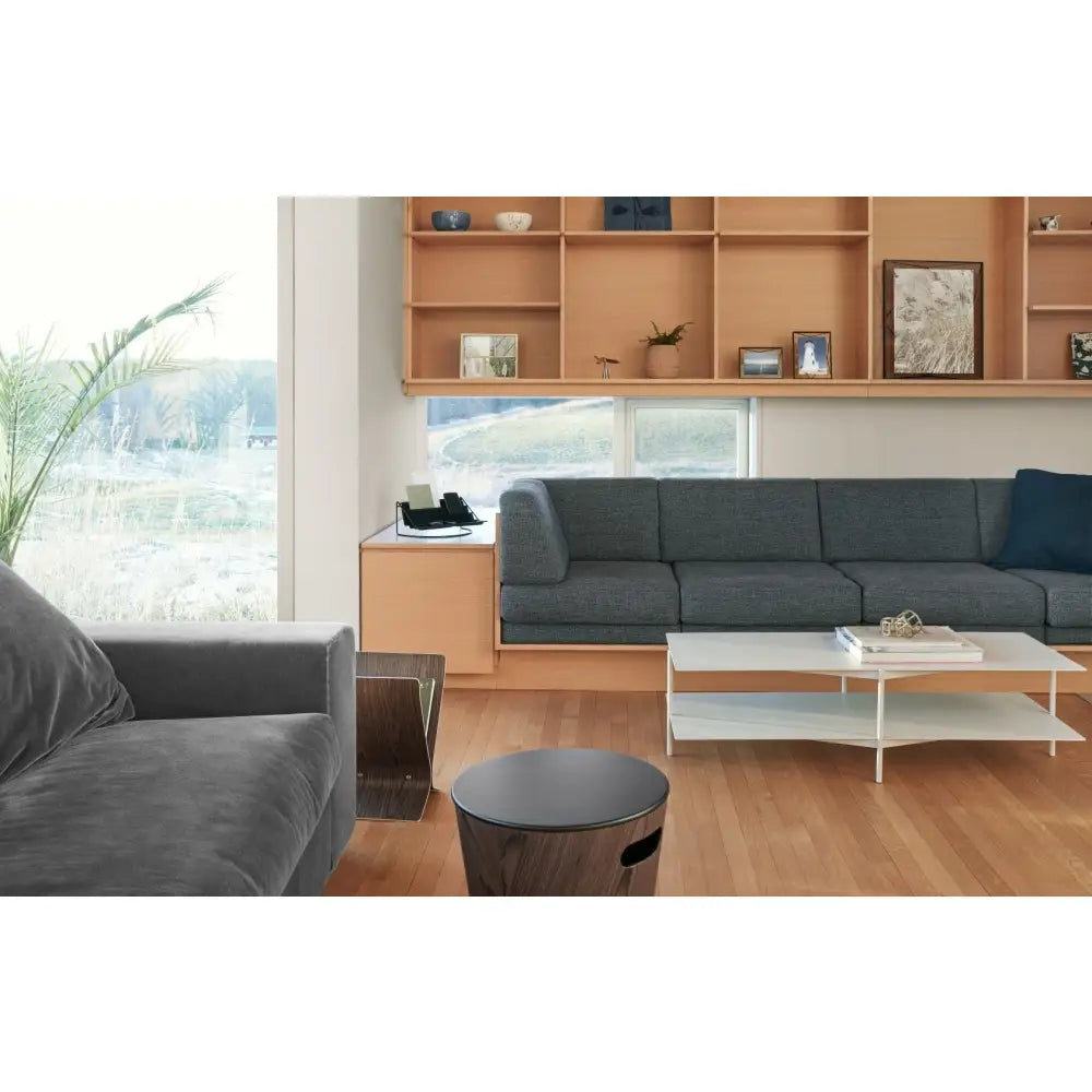 Sidobord UMBRA - WOODROW, svart/mörkbrun - produktbild av Sidobord från Umbra | Arvande
