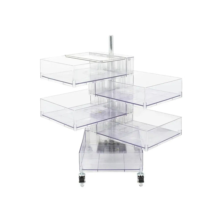 Sidobord - VISION STORAGE, transparent - produktbild av [MGO] Import King Home från King Home | Arvande