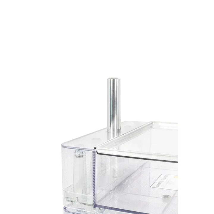 Sidobord - VISION STORAGE, transparent - produktbild av [MGO] Import King Home från King Home | Arvande