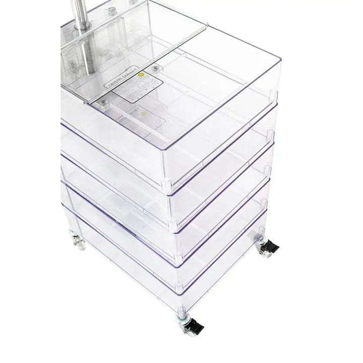 Sidobord - VISION STORAGE, transparent - produktbild av [MGO] Import King Home från King Home | Arvande