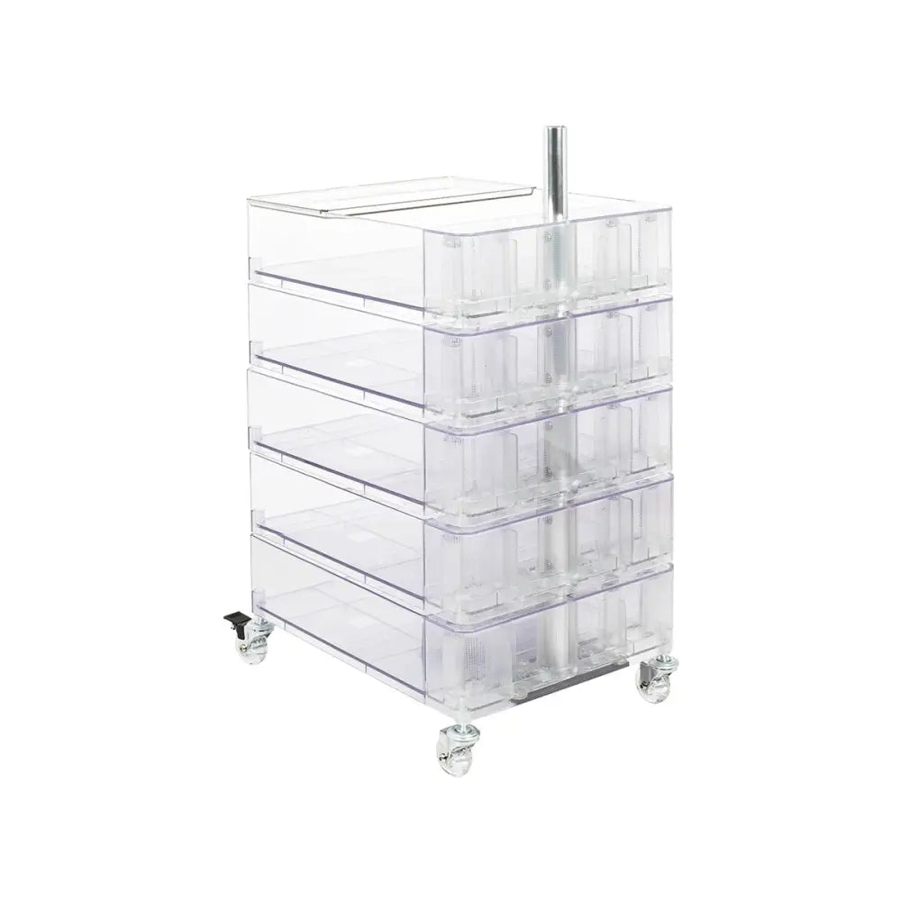 Sidobord - VISION STORAGE, transparent - produktbild av [MGO] Import King Home från King Home | Arvande