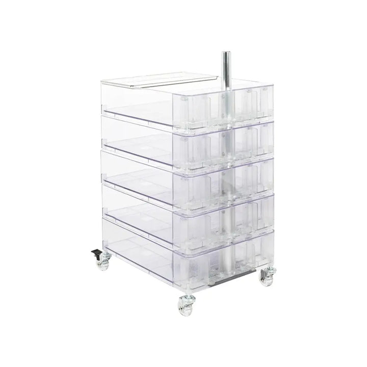 Sidobord - VISION STORAGE, transparent - produktbild av [MGO] Import King Home från King Home | Arvande