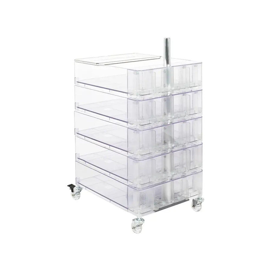 Sidobord - VISION STORAGE, transparent - produktbild av [MGO] Import King Home från King Home | Arvande
