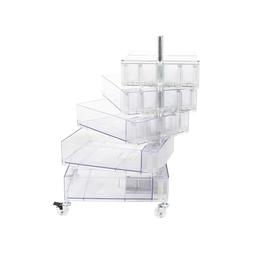 Sidobord - VISION STORAGE, transparent - produktbild av [MGO] Import King Home från King Home | Arvande