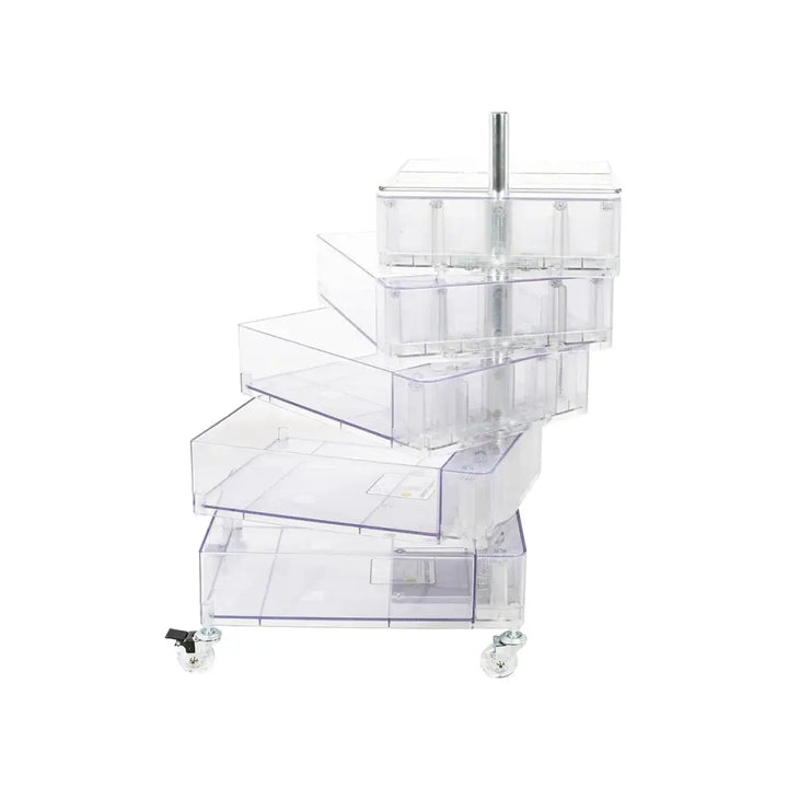 Sidobord - VISION STORAGE, transparent - produktbild av [MGO] Import King Home från King Home | Arvande
