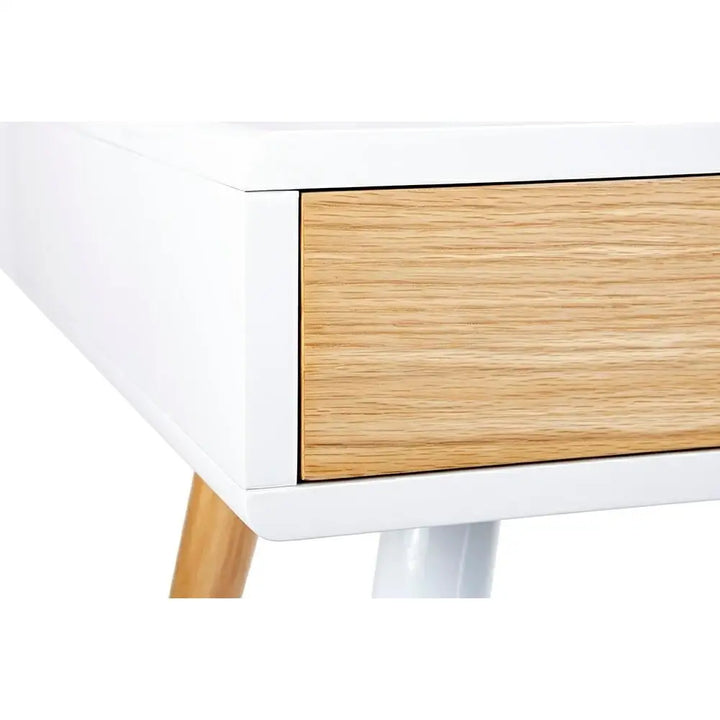 Skrivbord - ARONE, vit/trä – produktbild av [MGO] Import King Home från King Home | Arvande