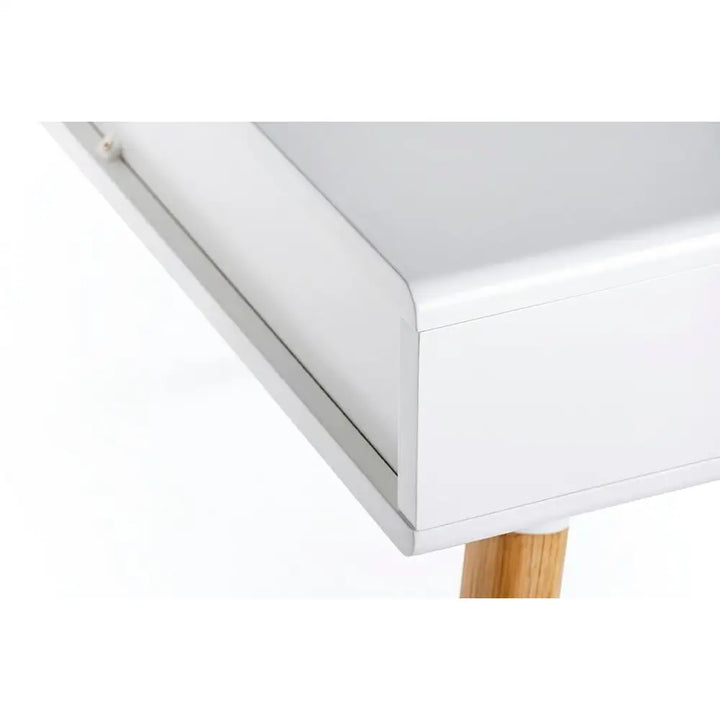 Skrivbord - ARONE, vit/trä – produktbild av [MGO] Import King Home från King Home | Arvande