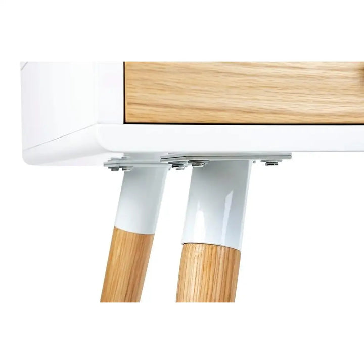 Skrivbord - ARONE, vit/trä – produktbild av [MGO] Import King Home från King Home | Arvande
