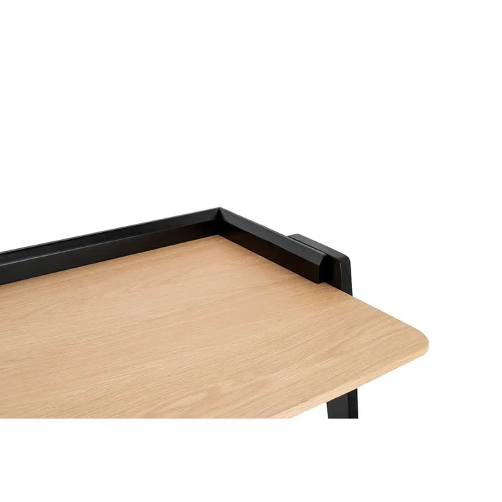 Skrivbord - COMPAS, svart/trä - produktbild av Skrivbord från King Home | Arvande
