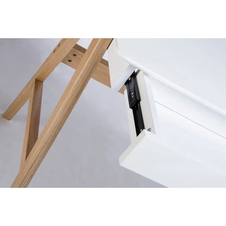 Skrivbord - RIVA, vit/trä - produktbild av [MGO] Import King Home från King Home | Arvande