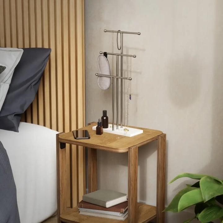 Smyckeställ UMBRA - TRIGEM, silver - produktbild av [MGO] Import King Home från Umbra | Arvande
